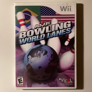AMF Bowling World Lanes Wii Game
